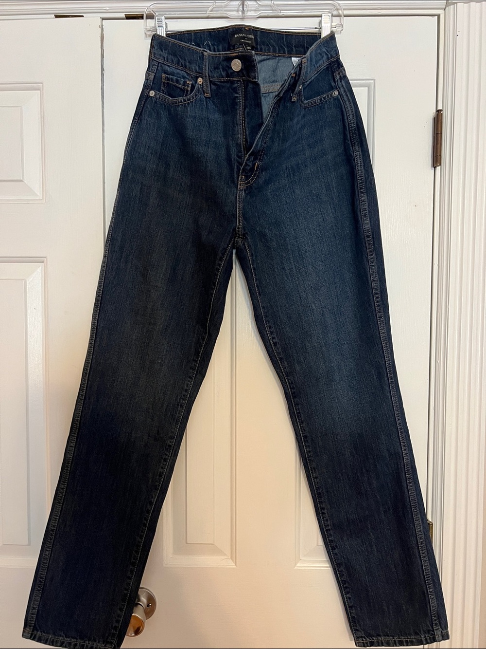 Banana Republic Curvy Straight Women’s Dark Blue Jeans